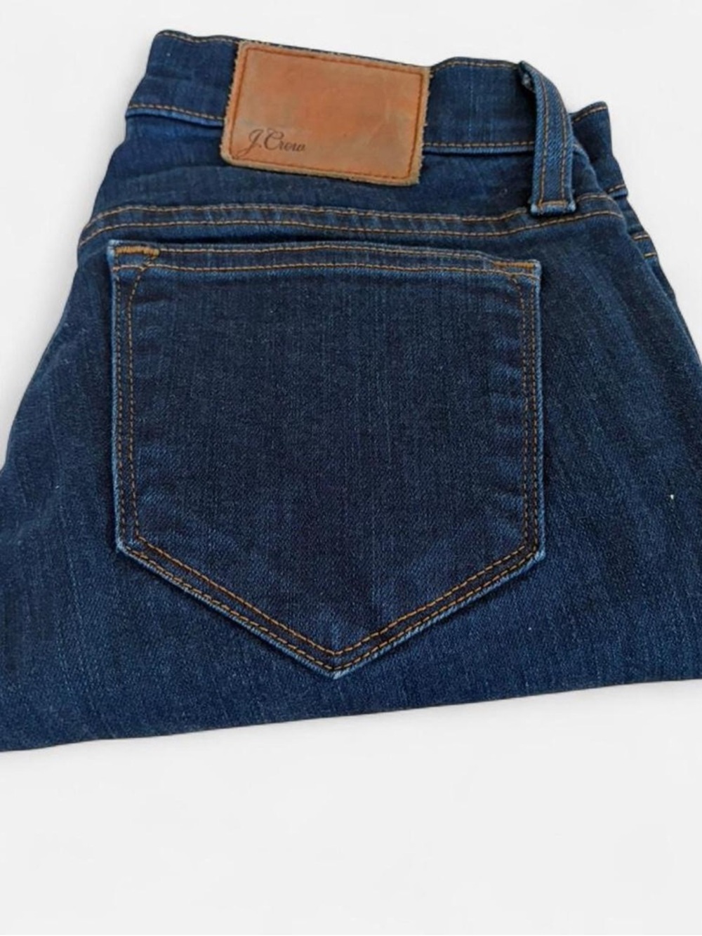 EUC J. Crew Size 26 Women’s Blue Denim Toothpick Straight Leg Jeans